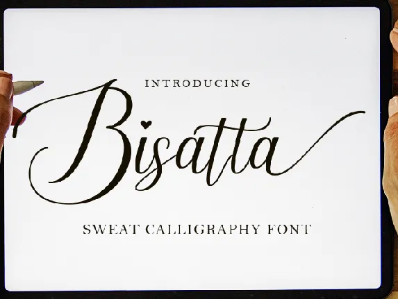 Bisatta font