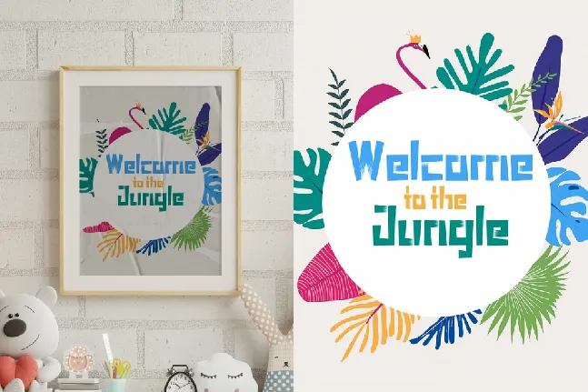 Jungle Tribe Demo font