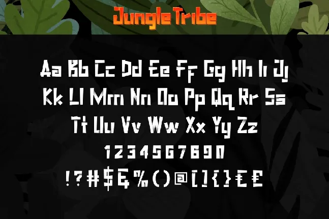 Jungle Tribe Demo font