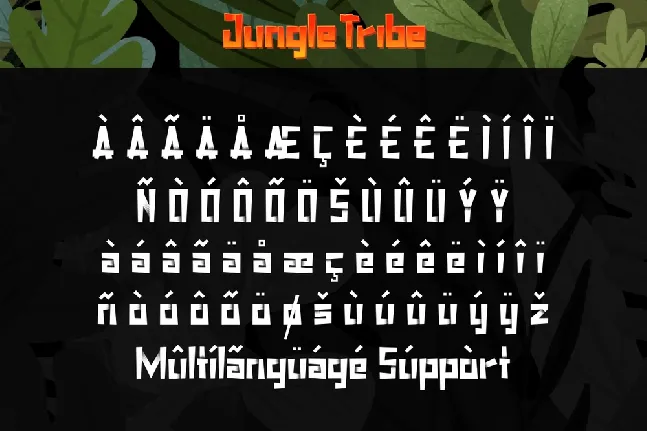 Jungle Tribe Demo font