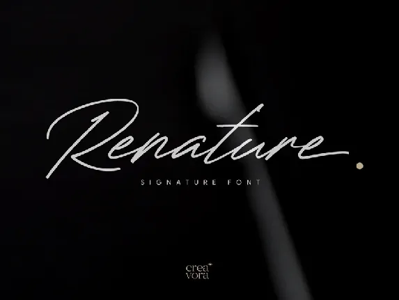 Renature font