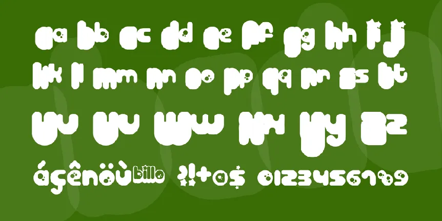 Billo font