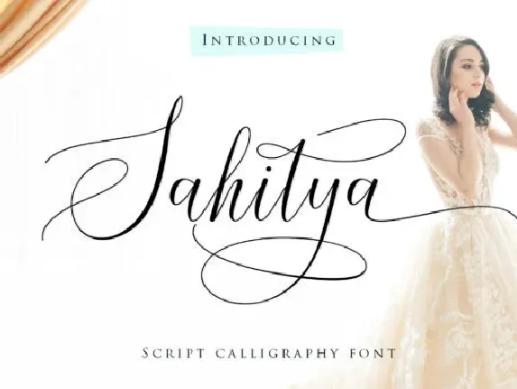 Sahitya Calligraphy font