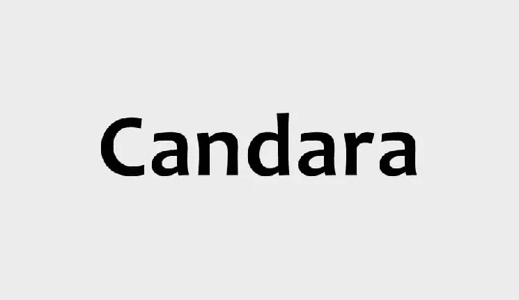 Candara font