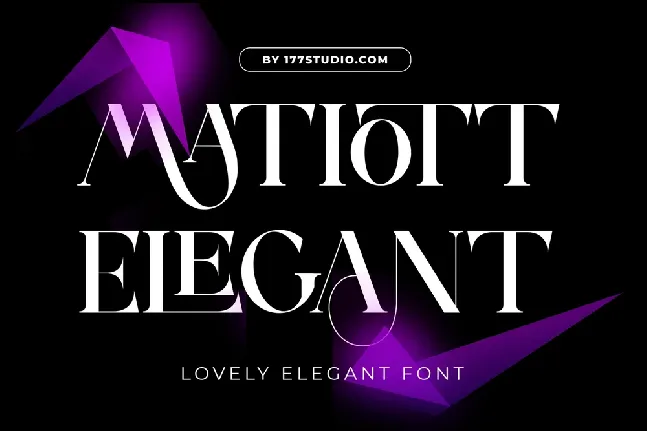 Matiott Elegant font