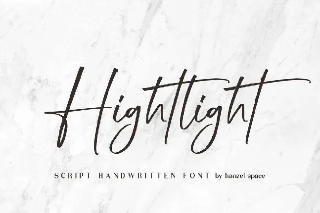 Hightlight font