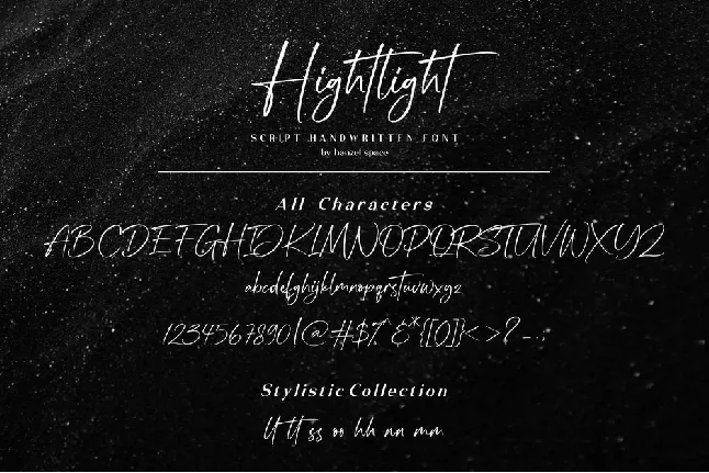 Hightlight font