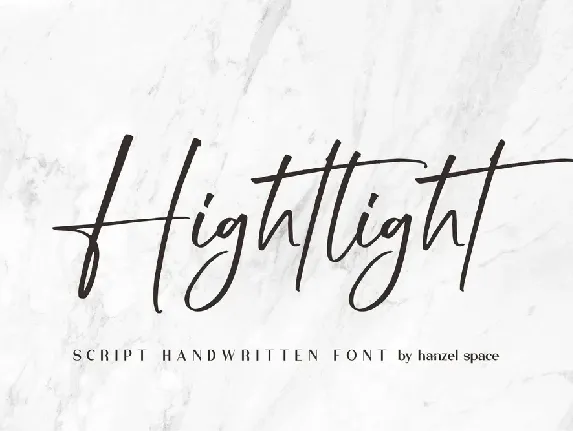 Hightlight font