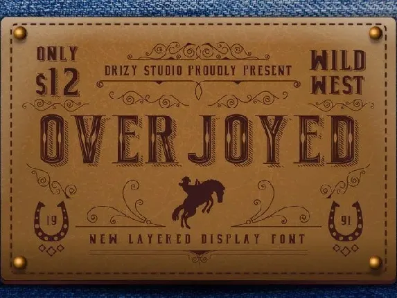 overjoyed font