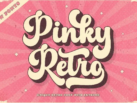 Pinky Retro font