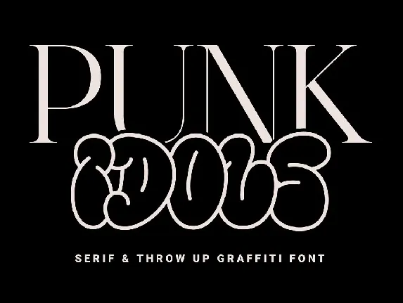 Punk Idols font