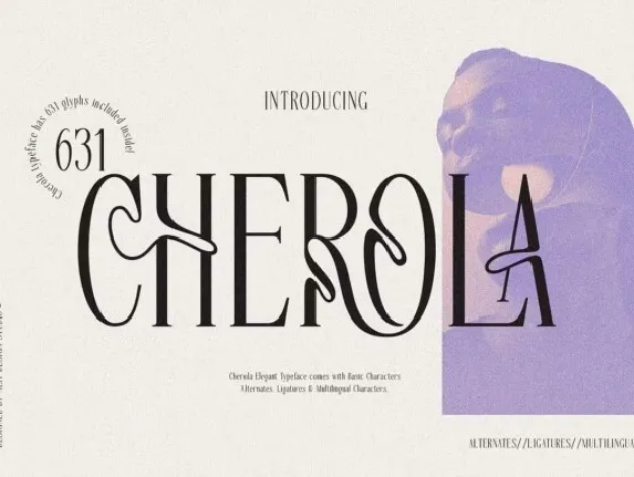 Cherola font