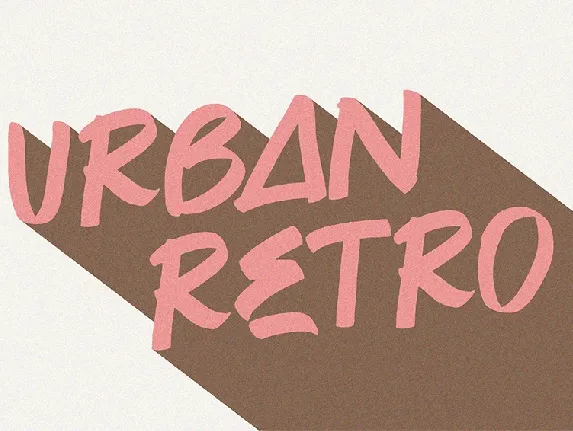 Urban Retro font