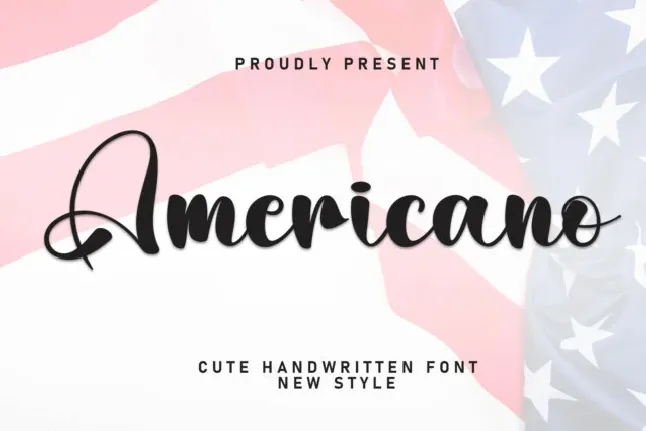 Americano Script font