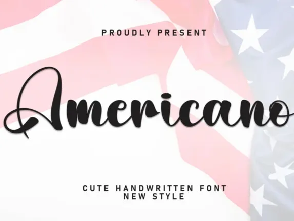 Americano Script font