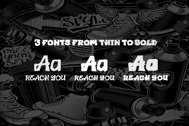 REACH YOU font