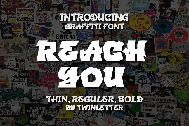 REACH YOU font