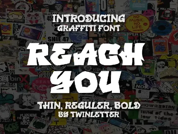 REACH YOU font