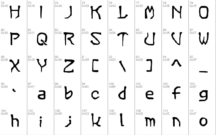 Vermin Magic font