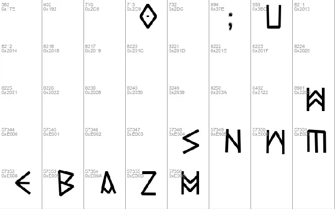 Yggdrasil font