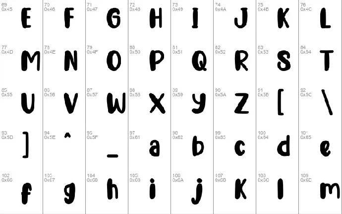 School Candy font