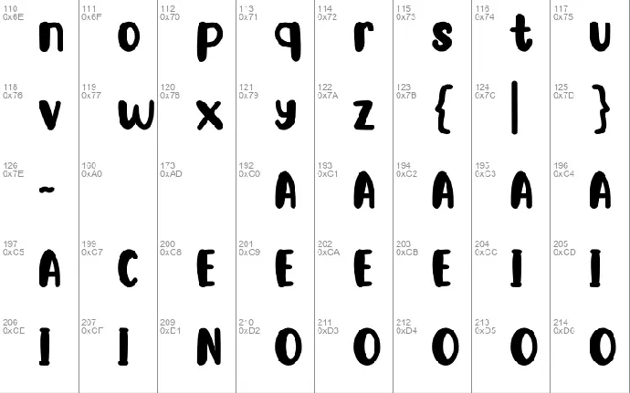 School Candy font