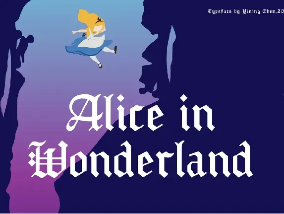 Alice In Wonderland font