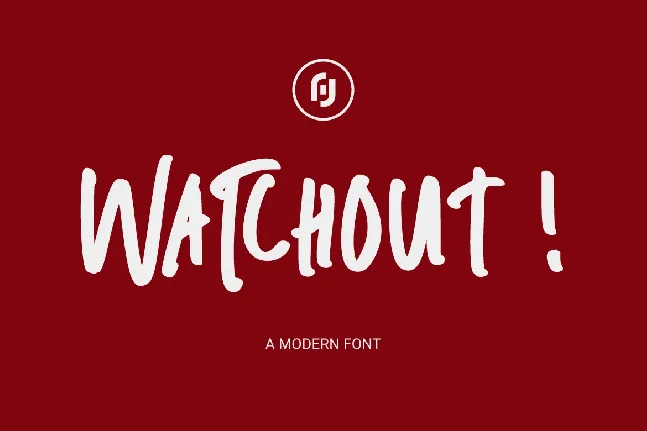 Watchout Demo font