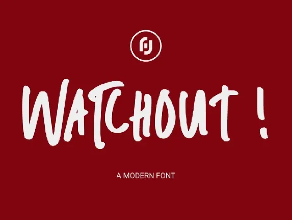 Watchout Demo font