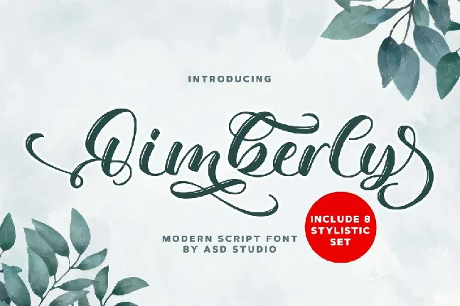 Qimberly font