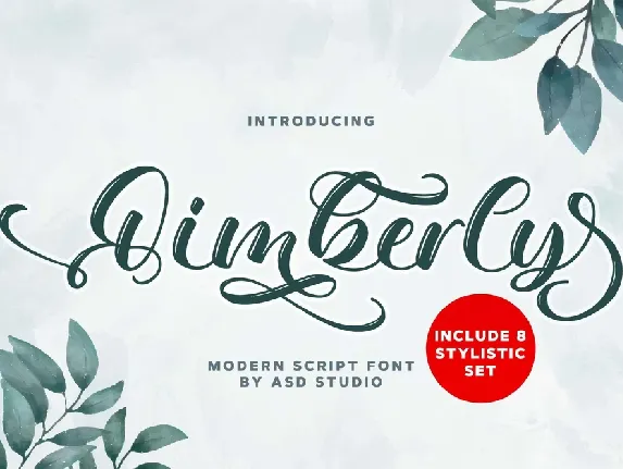 Qimberly font