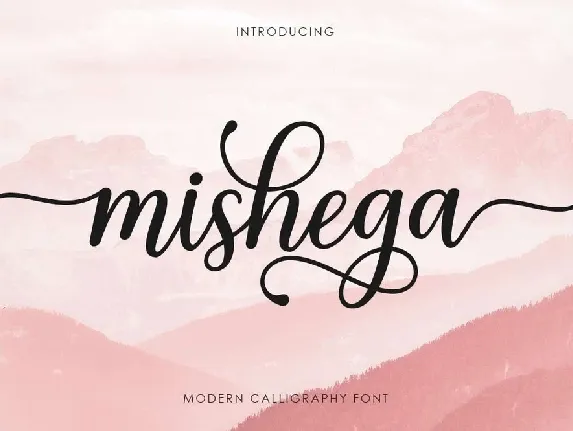 Mishega font