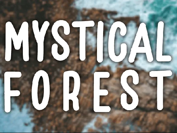 Mystical Forest font