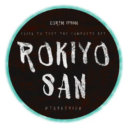 VTKS ROKIYOSAN font