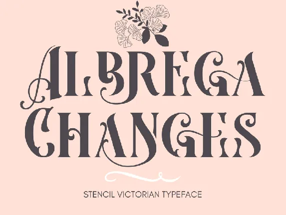 Albrega Changes font