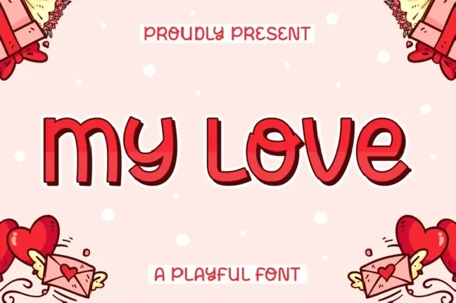 My Love Display font