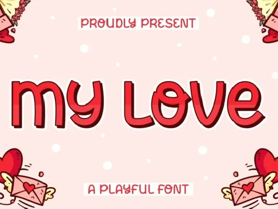 My Love Display font