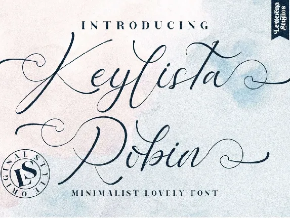 Keylista Robin font