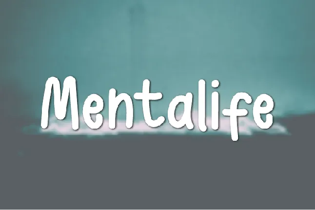 Mentalife font