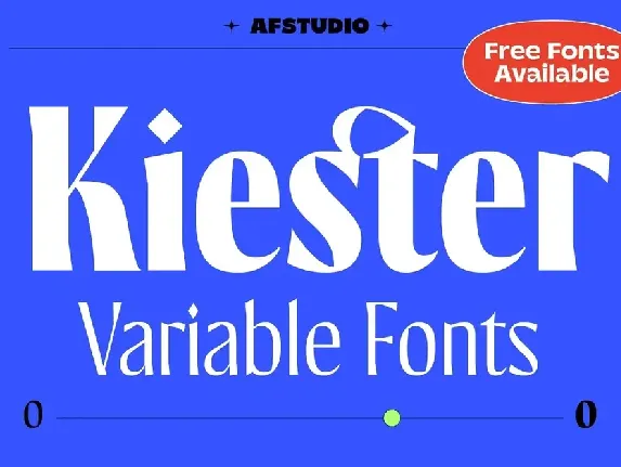 Kiester font