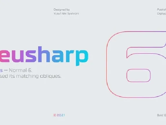 Neusharp font