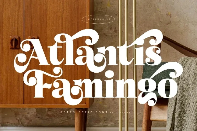 Atlantis Famingo DEMO VERSION font