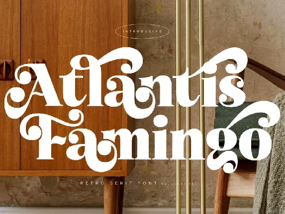 Atlantis Famingo DEMO VERSION font