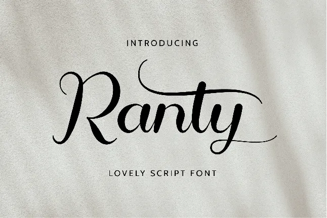 Ranty font