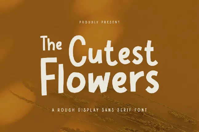 Cutest Flowers Free font