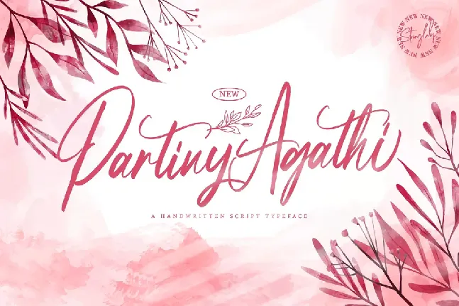 Partiny Agathi font