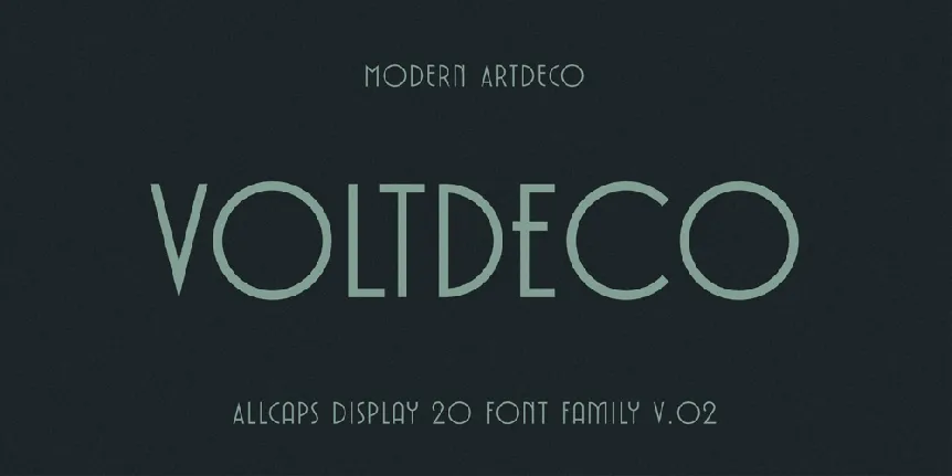 VOLTDECO V02 font