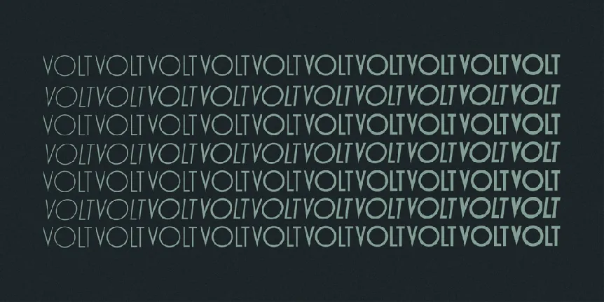 VOLTDECO V02 font