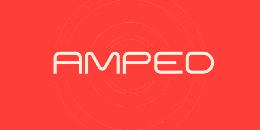 Amped font