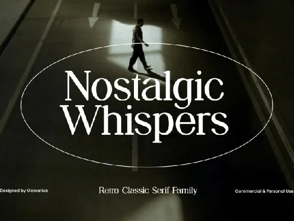 Nostalgic Whispers Family font